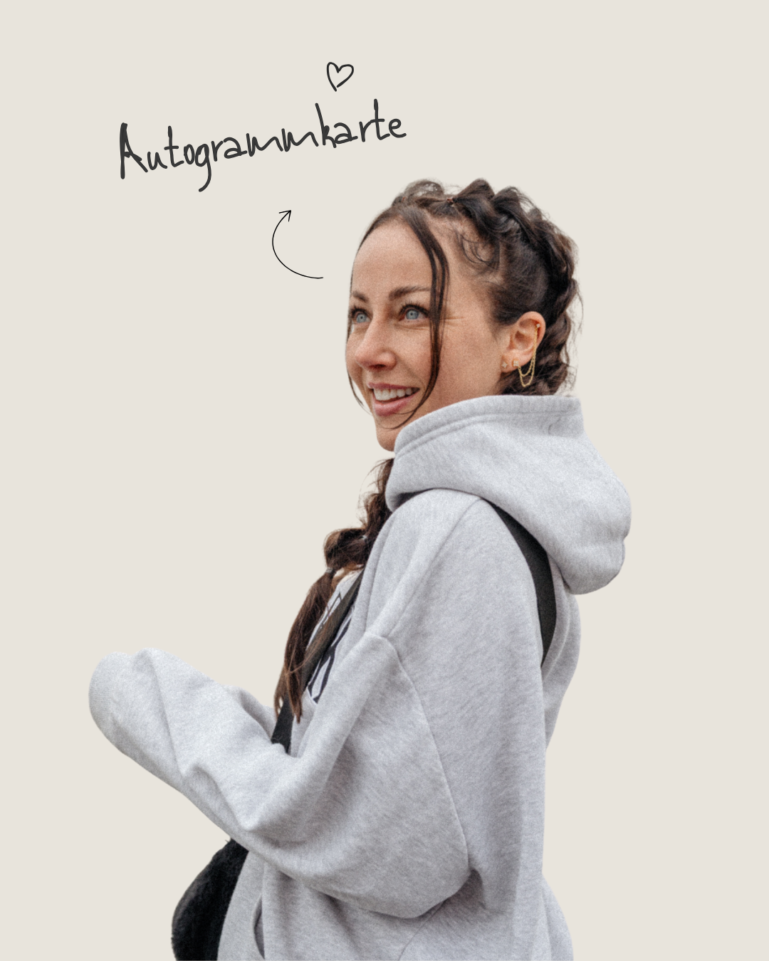 Autogrammkarte von mir