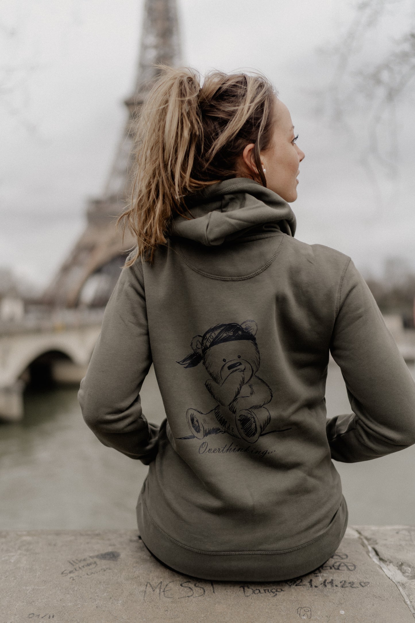 OVERTHINKING | HOODIE - KHAKI limited Edition