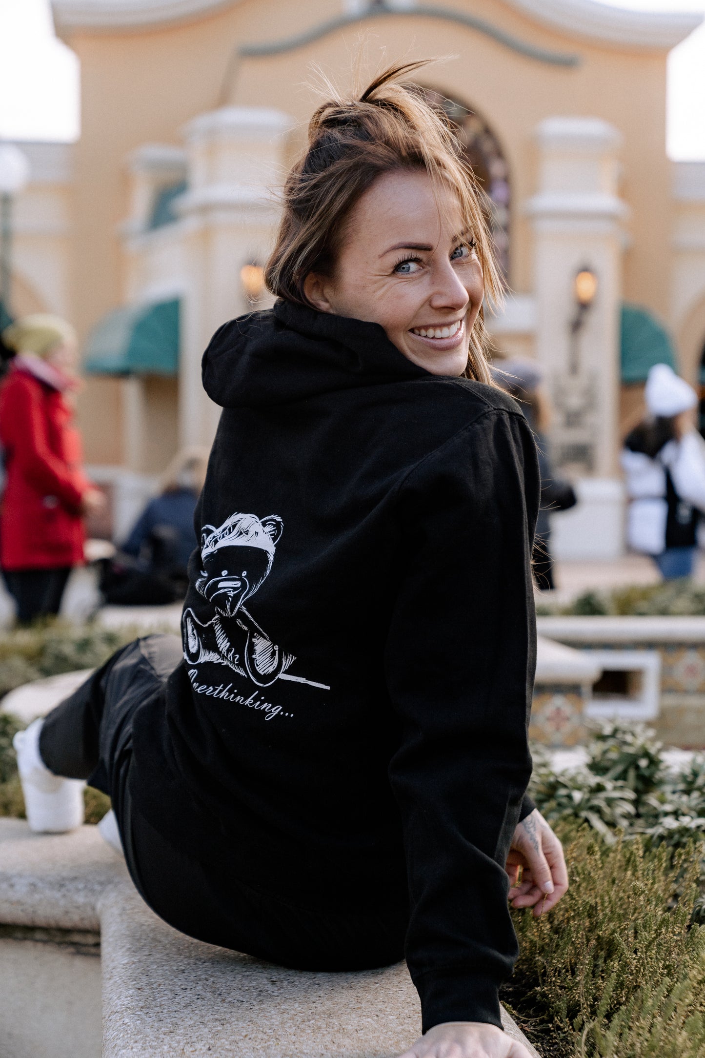 OVERTHINKING | HOODIE - BLACK