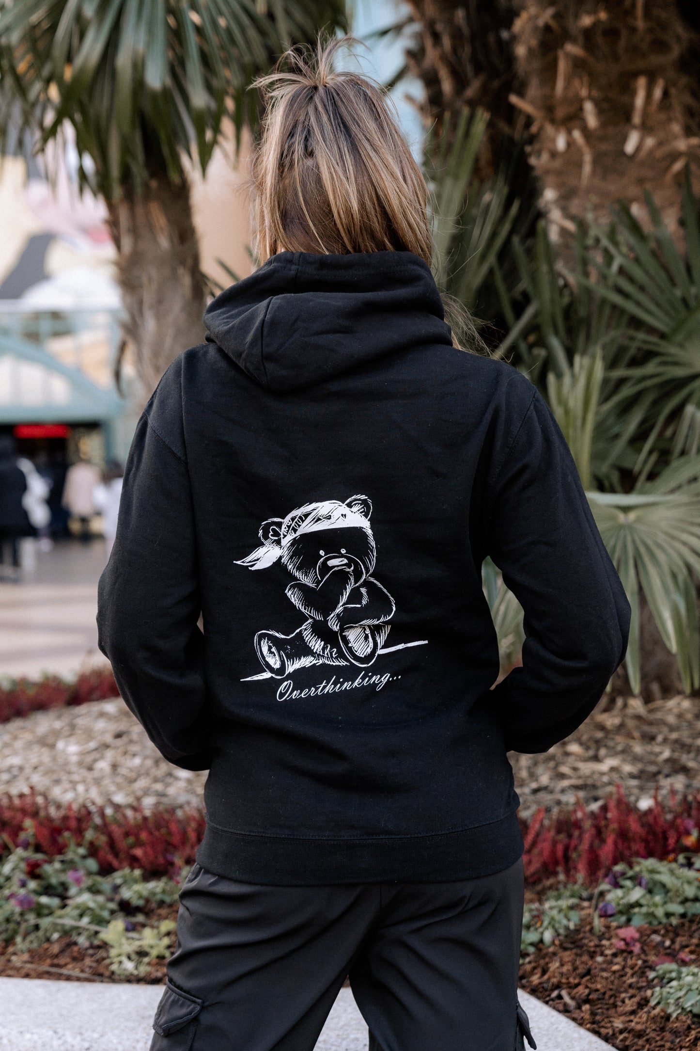 OVERTHINKING | HOODIE - BLACK